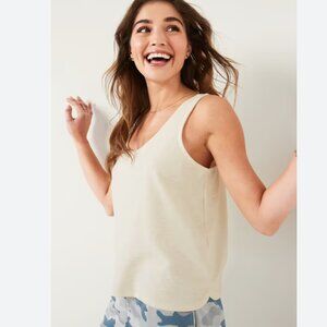 OLD NAVY Lightweight Textured-Knit Lounge Tank Top XXL NWOT